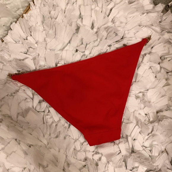 Red VS Chain Bikini Bottom - Picture 4 of 4